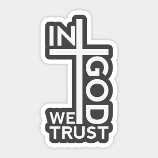 In God We Trust Sticker